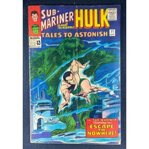 Tales to Astonish (1959) #71 VG (4.0) Sub-Mariner Hulk 1st App Seaweed Man