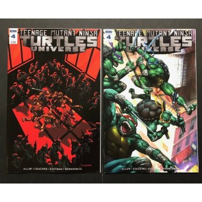 Teenage Mutant Ninja Turtles Universe (2016) #4 1:10 & Subscription Variant Lot
