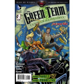 THE GREEN TEAM: TEEN TRILLIONAIRES (2013) #1 VF/NM THE NEW 52!