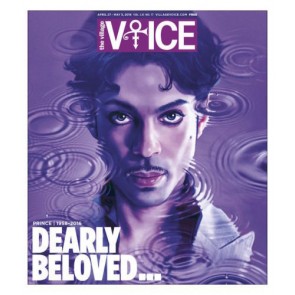 The Village Voice April 27 - May 3, 2016 Prince 1958-2016 memorial issue