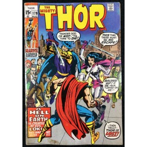 Thor (1966) #179 VG/FN (5.0) last Kirby issue