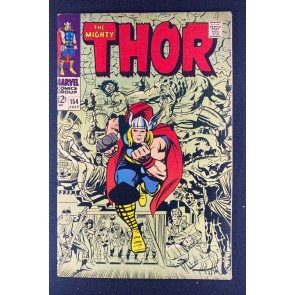Thor (1966) #154 VF- (7.5) 1st Appearance Mangog Jack Kirby Cover & Art