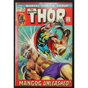 Thor (1966) #197 VG/FN (5.0) Mangog Battle Picture Frame John Romita Cover