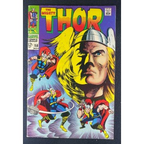 Thor (1966) #158 VF (8.0) Origin of Thor Retold Jack Kirby Cover & Art
