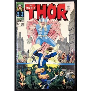 Thor (1966) #138 FN+ (6.5) versus Ulik