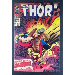 Thor (1966) #157 VF (8.0) 1st App Guntharr; Mangog Jack Kirby Cover & Art