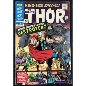 Thor Annual (1966) #2 FN (6.0) new Kirby Destroyer cover