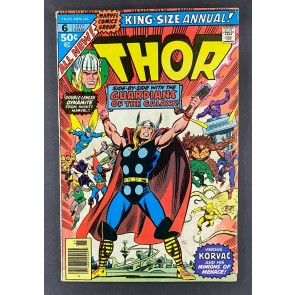 Thor King-Size Special (1966) #6 VG (4.0) Korvac Origin John & Sal Buscema Art
