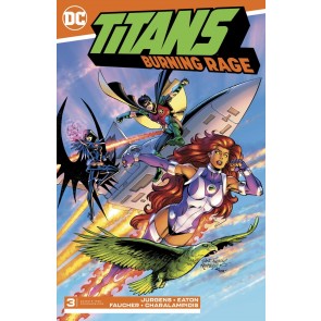 Titans Burning Rage (2019) #3 NM Dan Jurgens Cover