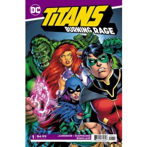 Titans Burning Rage (2019) #1 NM (9.4) Dan Jurgens story