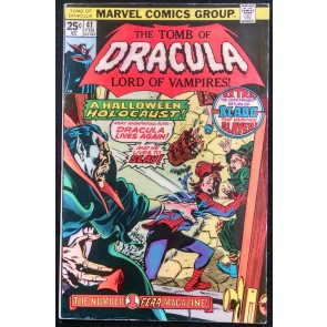 TOMB OF DRACULA #41 FN+ BLADE APPEARANCE GENE COLAN