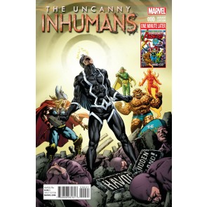 Uncanny Inhumans (2015) #0 VF/NM Perkins One Minute Later Variant Cover