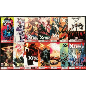 Uncanny X-Force (2013) #1-17 + Young variant near complete set missing 7 8 13 16