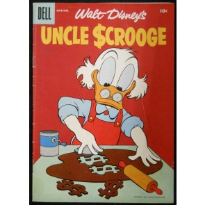 UNCLE SCROOGE #'s 14 & 15 WALT DISNEY DELL COMICS 1956 EARLY LOT