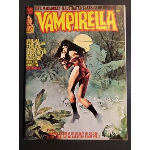 VAMPIRELLA #42 (1975) VFNM (9.0) Warren Horror Magazine great painted cover|