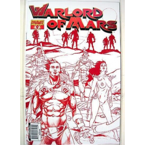 Warlord of Mars (2010) #9 NM Martian Red Retailer Incentive Variant Dynamite