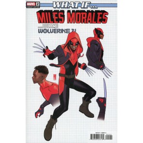 What If...? Miles Morales (2022) #2 NM Paco Medina 1:10 Design Variant Cover