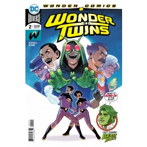 Wonder Twins (2019) #2 VF/NM Stephen Byrne Cover Wonder Comics