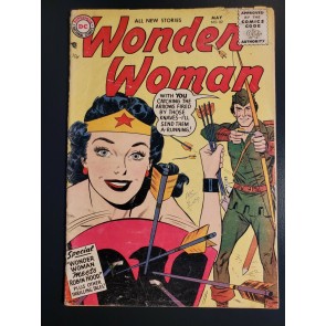 Wonder Woman #82 (1956) VG- (3.5) Silver Age Comic WW meets Robin Hood [kg]