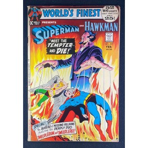 World’s Finest (1941) #209 FN+ (6.5) Neal Adams Cover Hawkman Superman