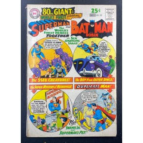 World’s Finest (1941) #170 VG (4.0) Batman Superman Robin Curt Swan 80pg Giant