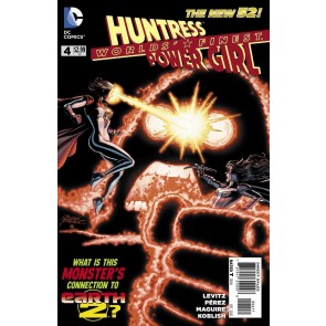 Worlds' Finest (2012) #4 VF- HUNTRESS POWER GIRL THE NEW 52!