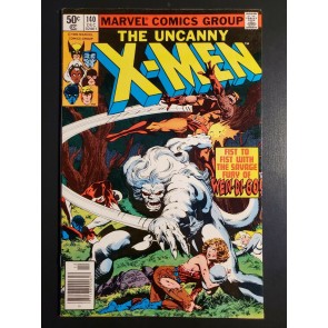 X-men #140 (1980) VF+ (8.5) Wendigo Alpha Flight John Byrne|