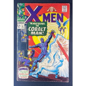X-Men (1963) #31 VG (4.0) 1st App Cobalt Man Dan Adkins