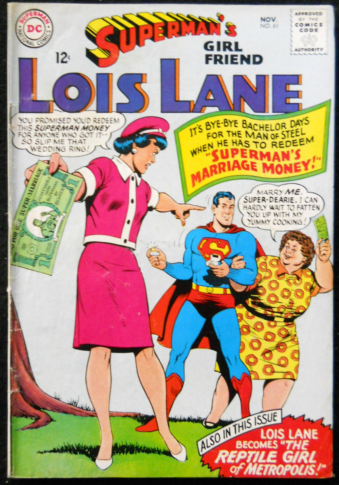 SUPERMAN'S GIRLFRIEND LOIS LANE #76 5.5